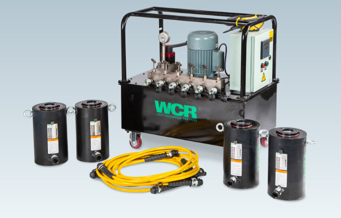 Assortment of WCR heat exchanger tools
